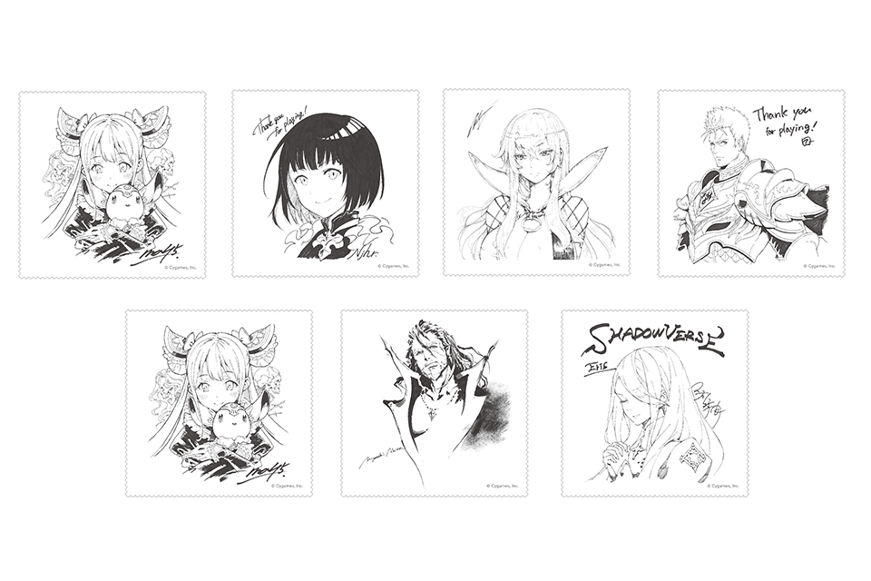 Shadowverse トレーディング描き下ろしクロスクリーナー ¥540