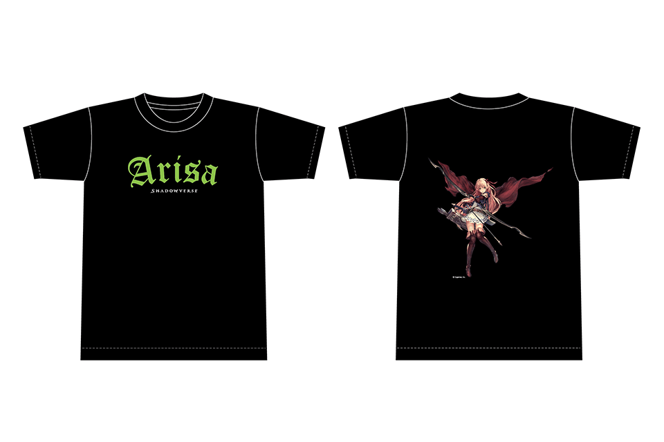 Shadowverse Tシャツ(アリサ・S/M/L/XL) ¥4,800