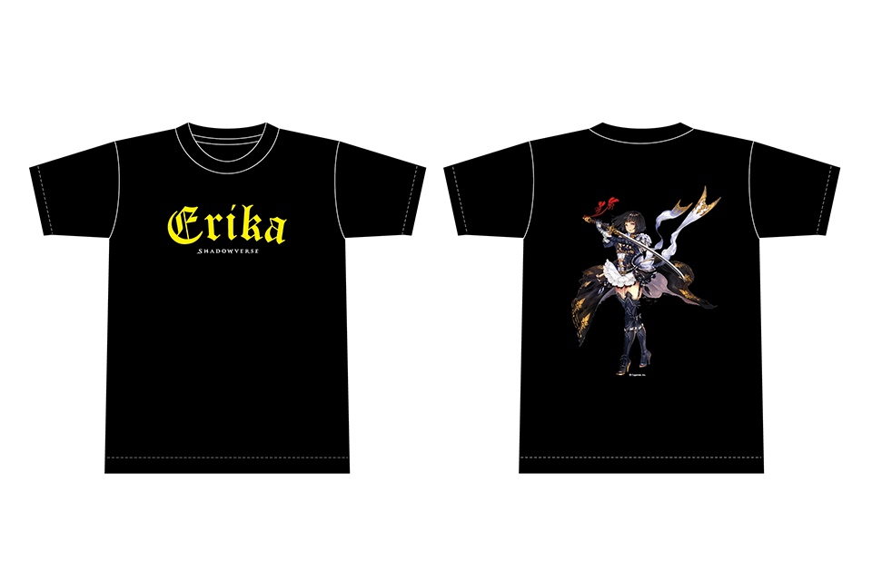 Shadowverse Tシャツ(エリカ・S/M/L/XL) ¥4,800