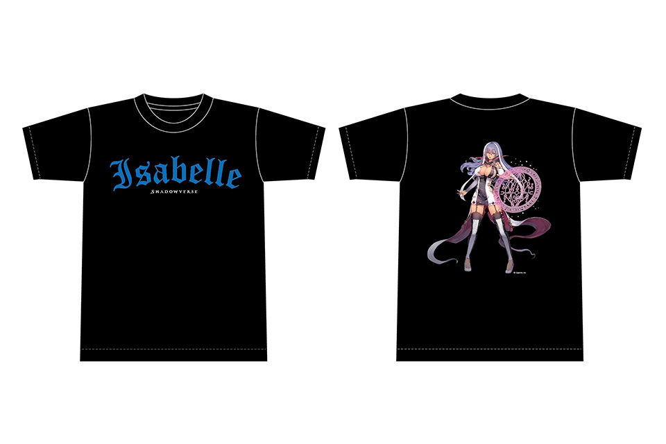 Shadowverse Tシャツ(イザベル・S/M/L/XL) ¥4,800