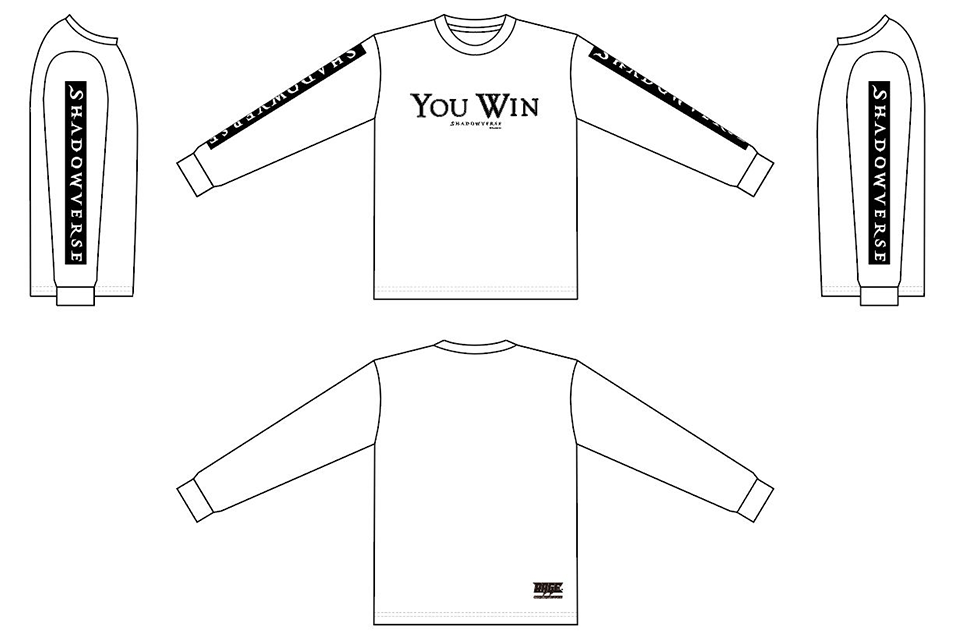 RAGE × Shadowverse ロングスリーブTシャツ(S/M/L/XL) ¥3,500