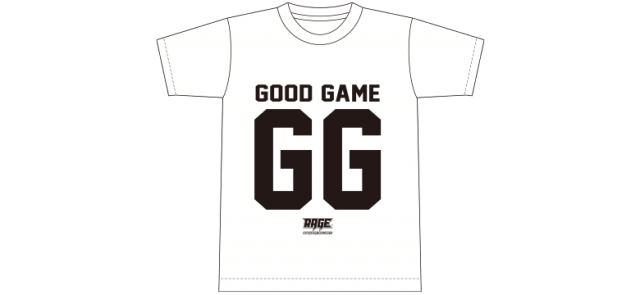 RAGE GGTシャツ（白・XL）