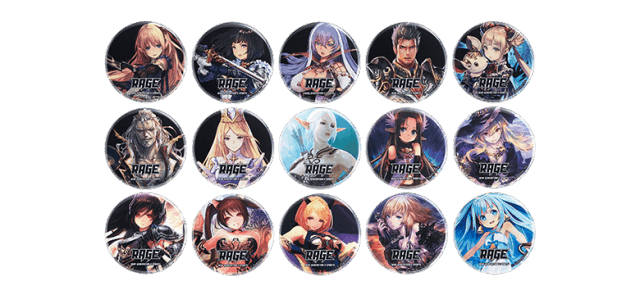 ランダム缶バッジ（RAGE×Shadowverse）