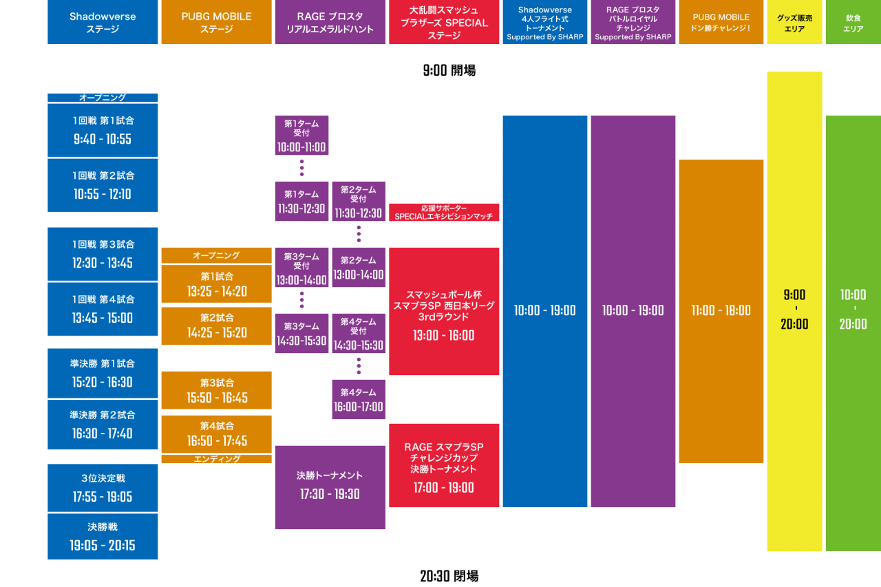 タイムテーブル