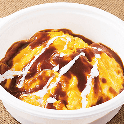 とろーり卵とチーズのオムライス