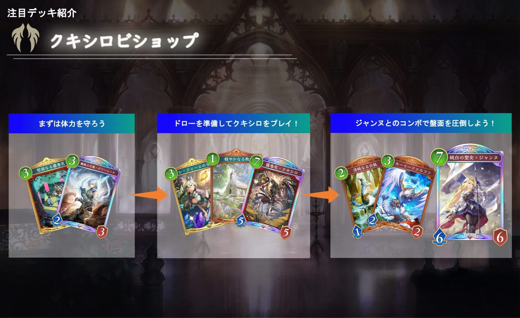 クキシロビショップ 進行