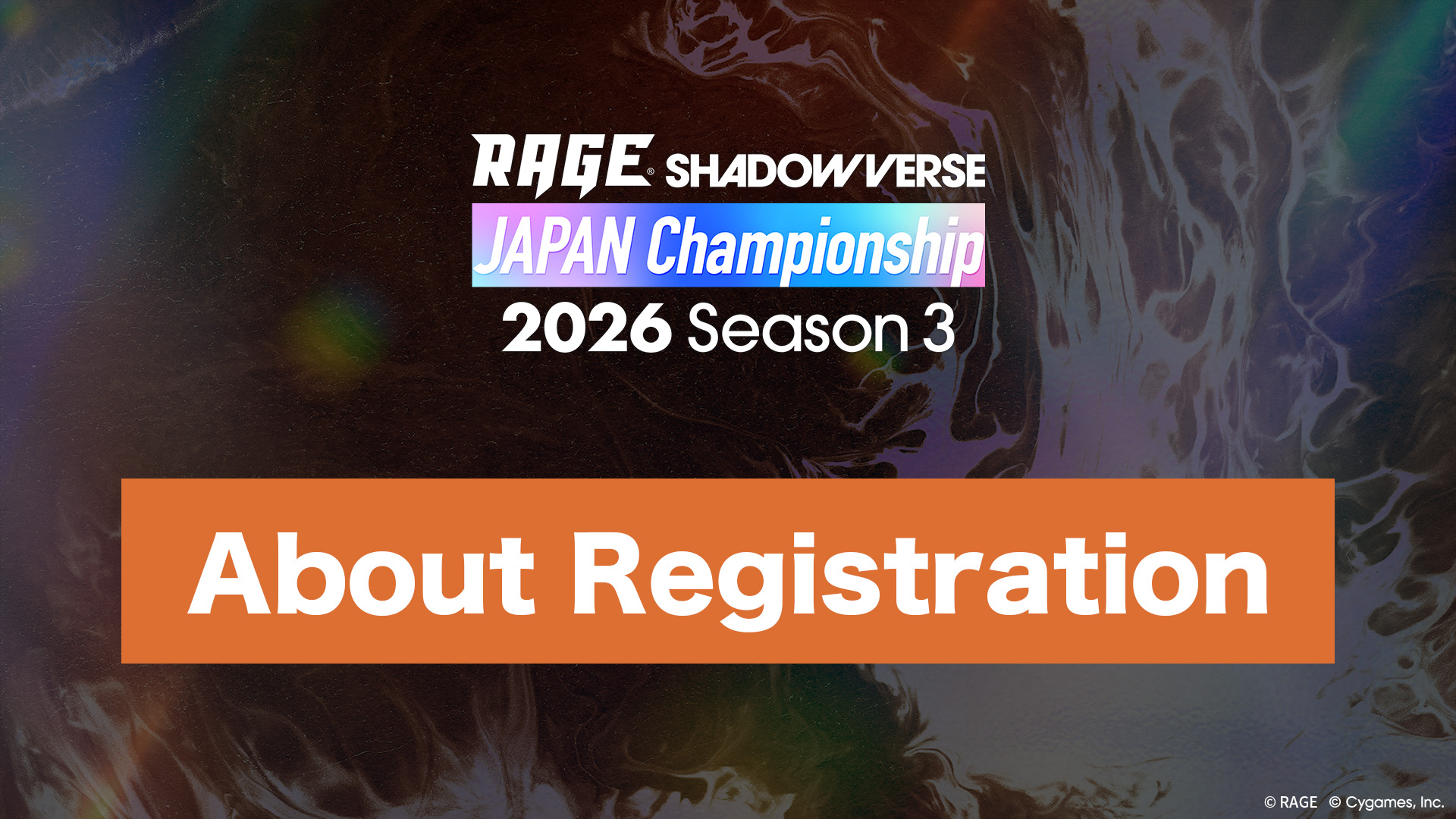 About Registration